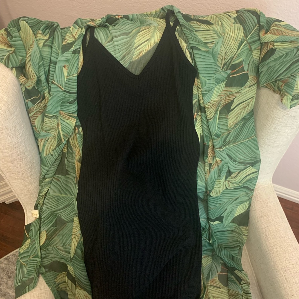2 pieces vacation dress